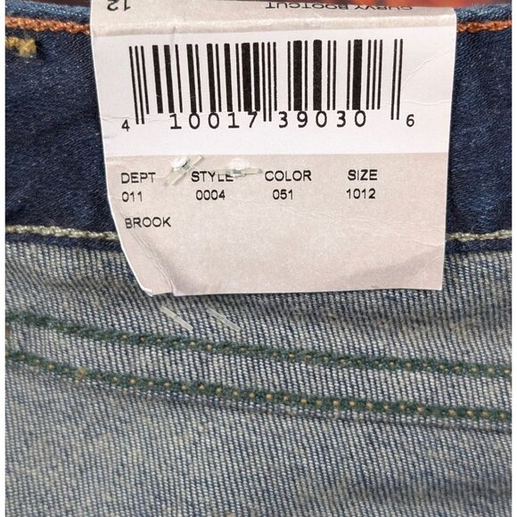 NEW Eddie Bauer Womens Size 12 StayShape Curvy Bootcut Jeans Dark Wash NWT - Picture 7 of 9